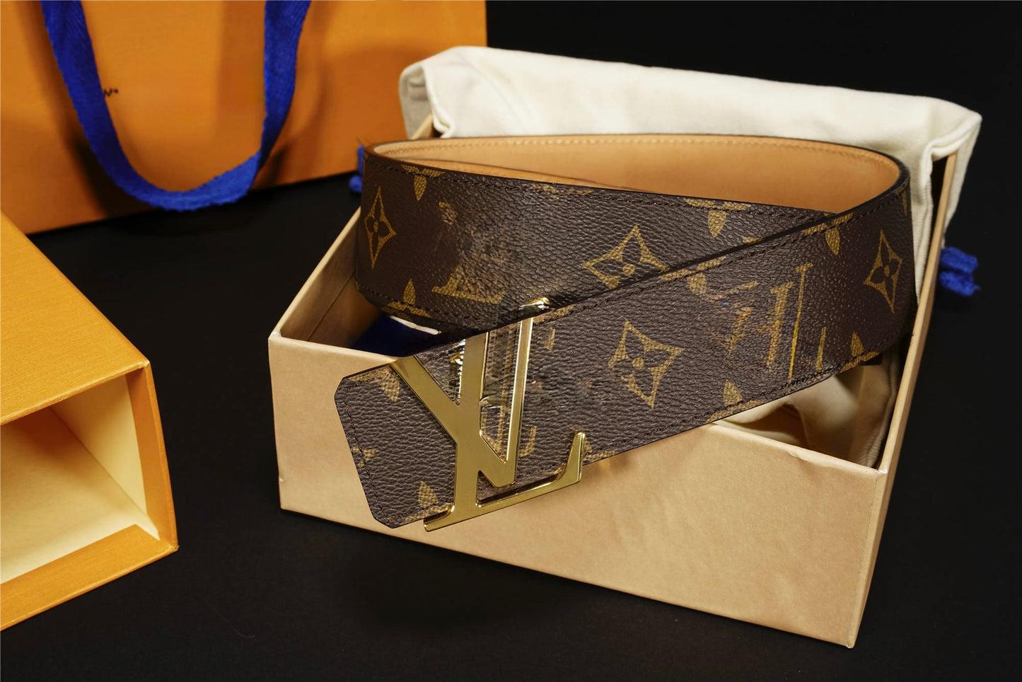 L Brown Monogram