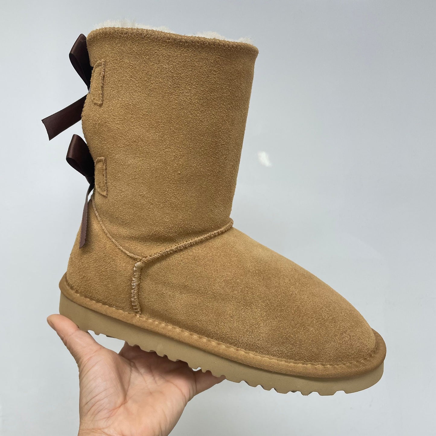 Brown Suede Boot