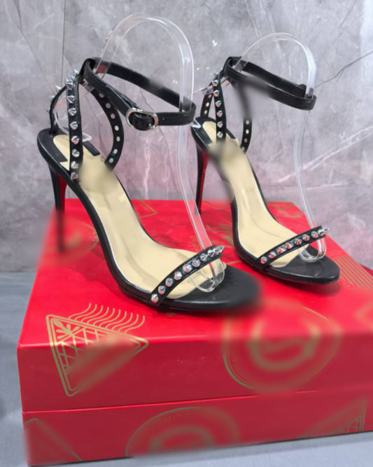 Heel Silver Spikes